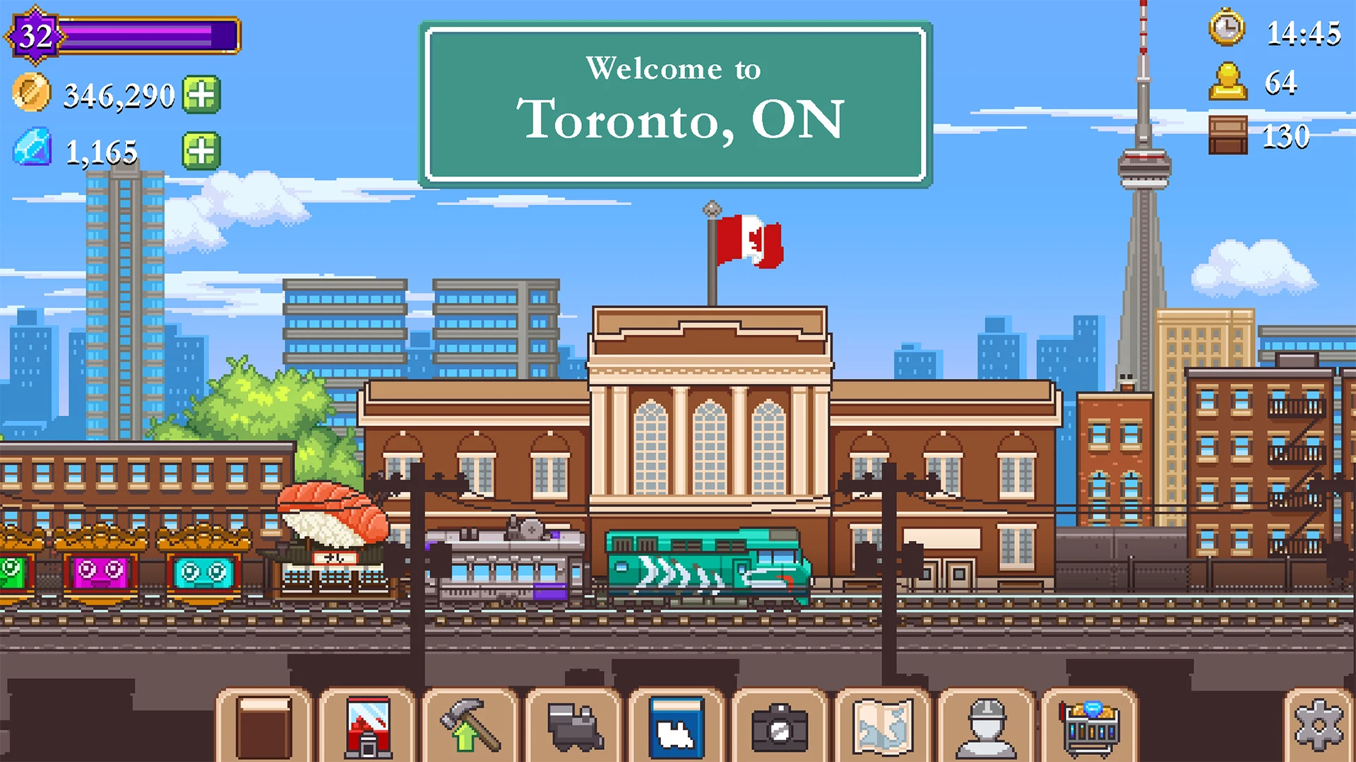 Tiny Rails - Train Tycoon 2026 screenshot
